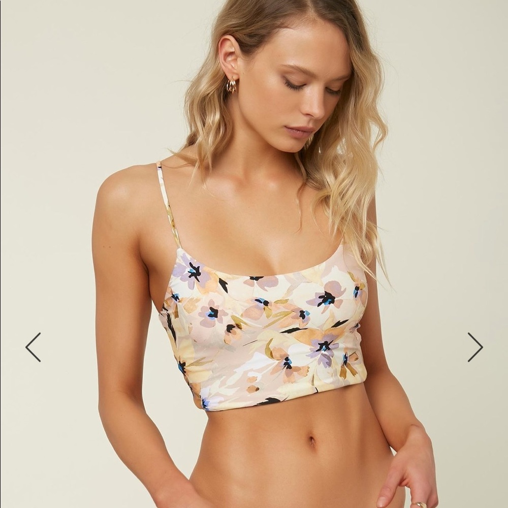 NWT O’Neill Leah Mid Bralette Top Sz Large